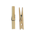 Clips de suspension en gros Mini pinces à linge en bois Pinces à linge en bambou
